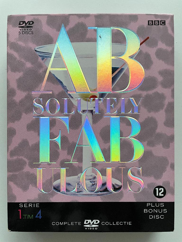 Absolutely Fabulous Box (5DVD), Cd's en Dvd's, Dvd's | Tv en Series, Zo goed als nieuw, Komedie, Alle leeftijden, Verzenden