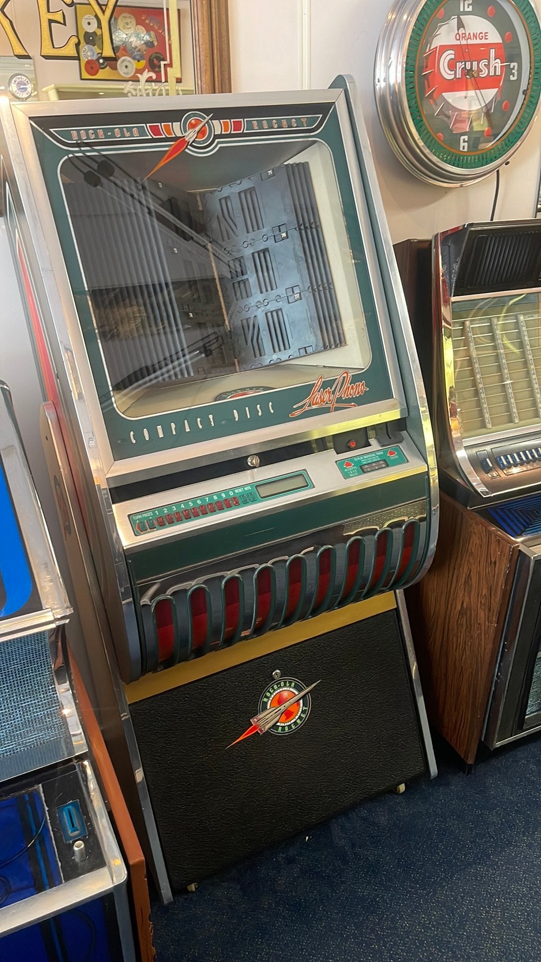Rock ola. Jukebox, Ophalen of Verzenden, Zo goed als nieuw, 1970 tot heden, Overige merken