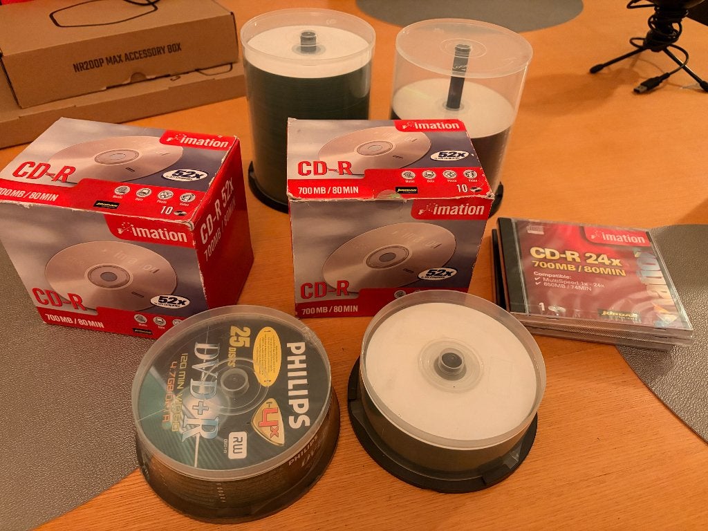 Blanco CD-R discs en DVDs, Ophalen, Nieuw, Cd, Op spindel