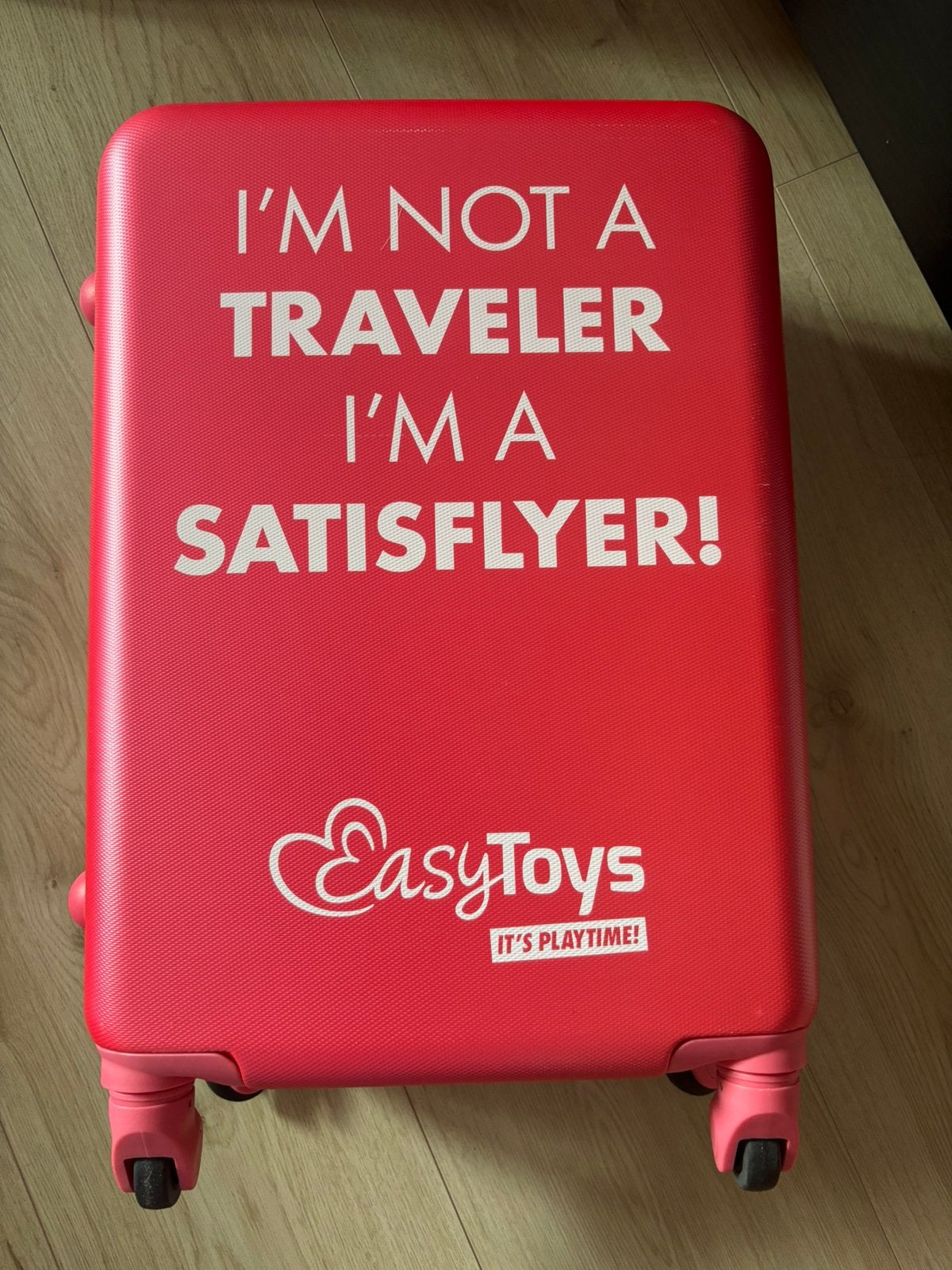 Easytoys reis koffer, Verzenden, Nieuw, Hard kunststof