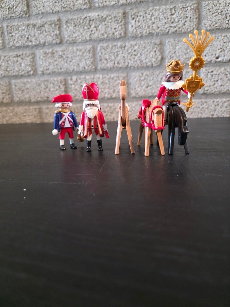 Playmobil sinterklaas met paarden, Gebruikt, Losse onderdelen, Overige typen, Ophalen of Verzenden