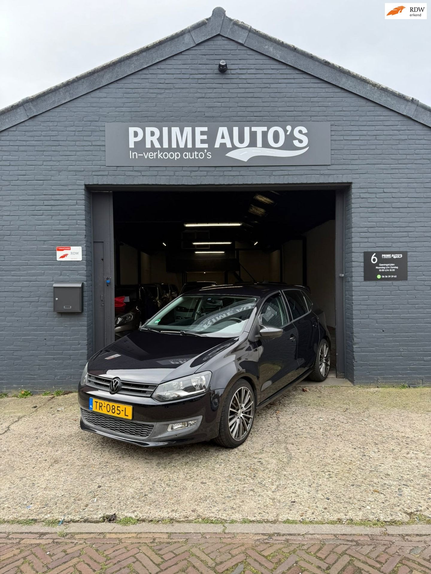 Volkswagen Polo 1.2 TSI Highline | Cruise Control | Stoelver, Auto's, Voorwielaandrijving, Euro 5, Stof, Zwart