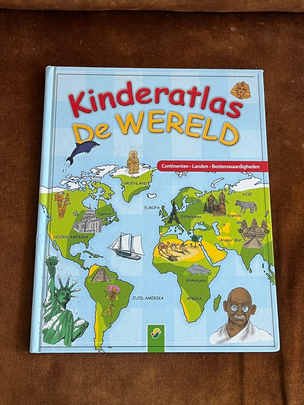 Kinderatlas De Wereld - Educatieve Wereldatlas voor Kinderen, Gelezen, Overige atlassen, 2000 tot heden, Ophalen of Verzenden