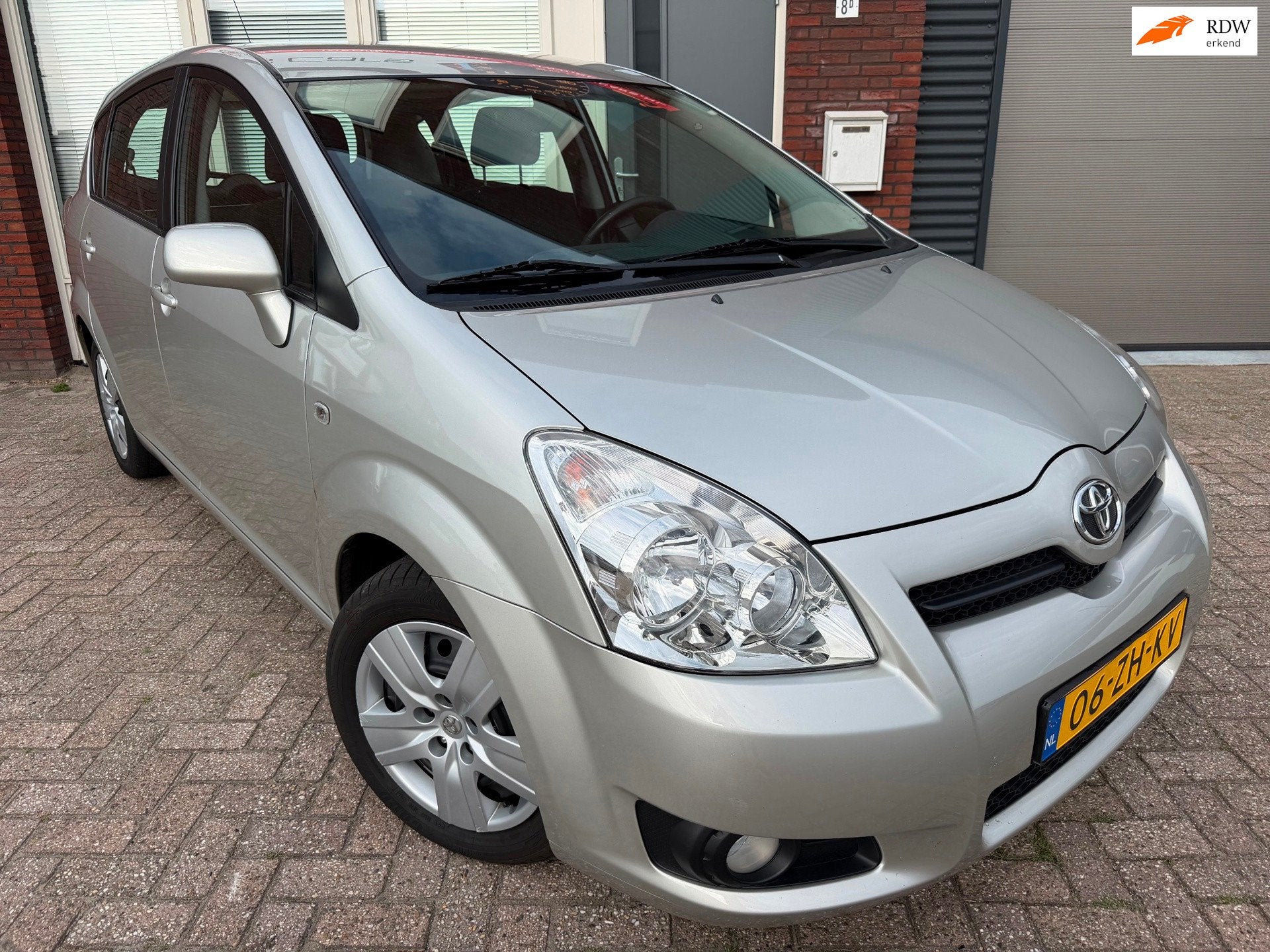 Toyota Verso 1.8 VVT-i Sol / Clima / 1e Eig / Dealer Onderho, Auto's, Gebruikt, 4 cilinders, Origineel Nederlands, Bedrijf