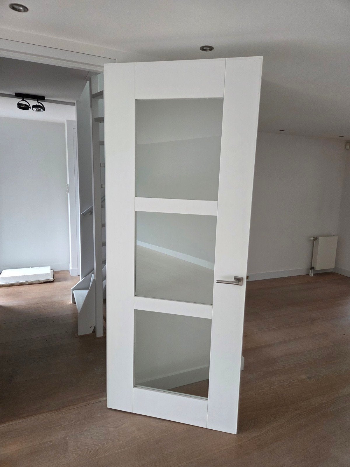 Binnendeur - gratis op te halen, Ophalen of Verzenden, Glas, Binnendeur, 215 cm of meer
