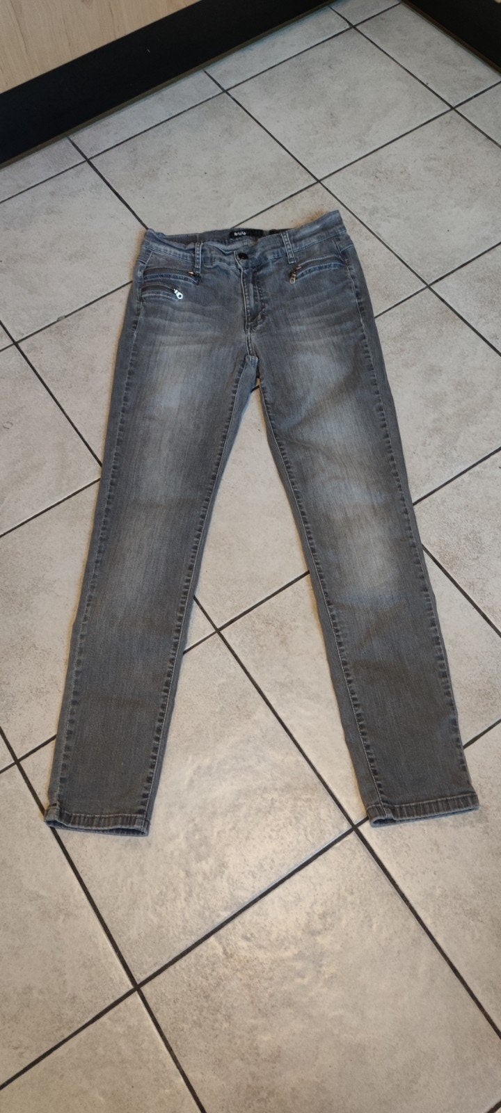 Angels Jeans Malu RV - Grijs - Maat W28-W29 (confectie 36), Ophalen of Verzenden, Zo goed als nieuw, W28 - W29 (confectie 36)