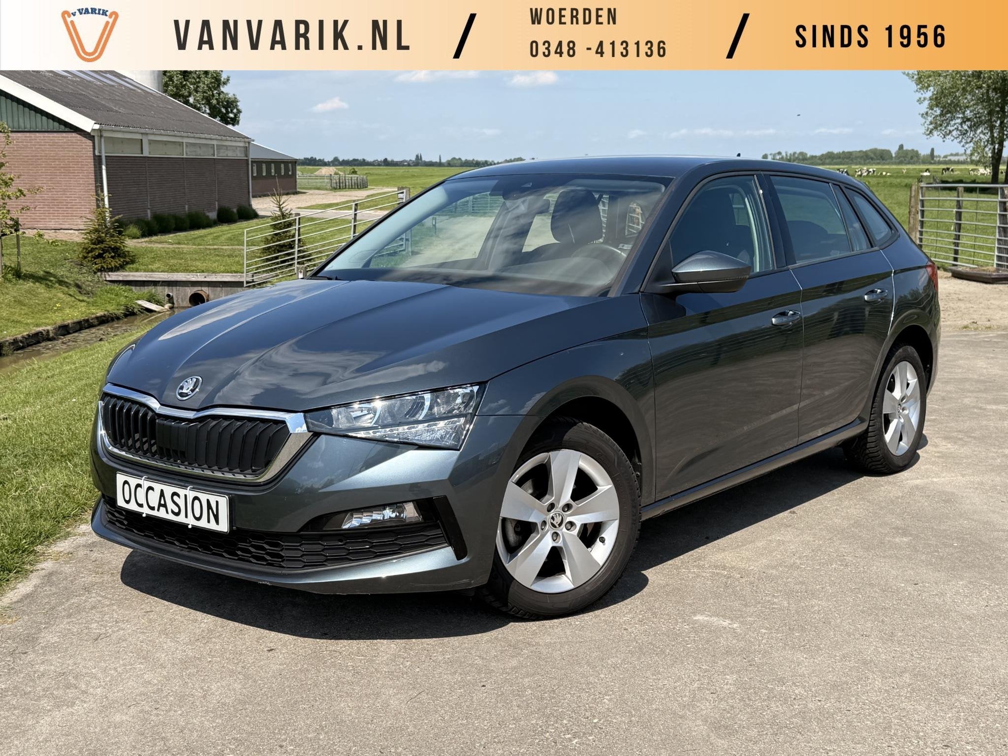 Skoda Scala 1.0 TSI Ambition | CARPLAY | CLIMATE CONTROL | L, Auto's, Gebruikt, 49 €/maand, Origineel Nederlands, 3 cilinders