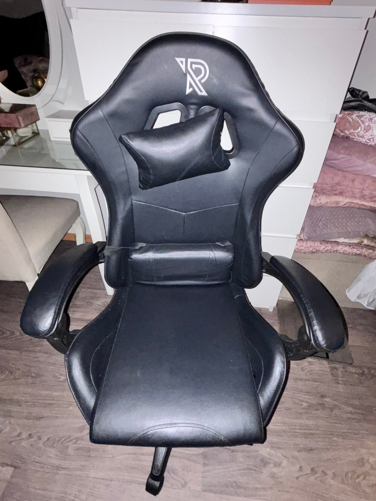 Bureastoel/gamestoel-BESCHIKBAAR, Ophalen, Zo goed als nieuw, Zwart