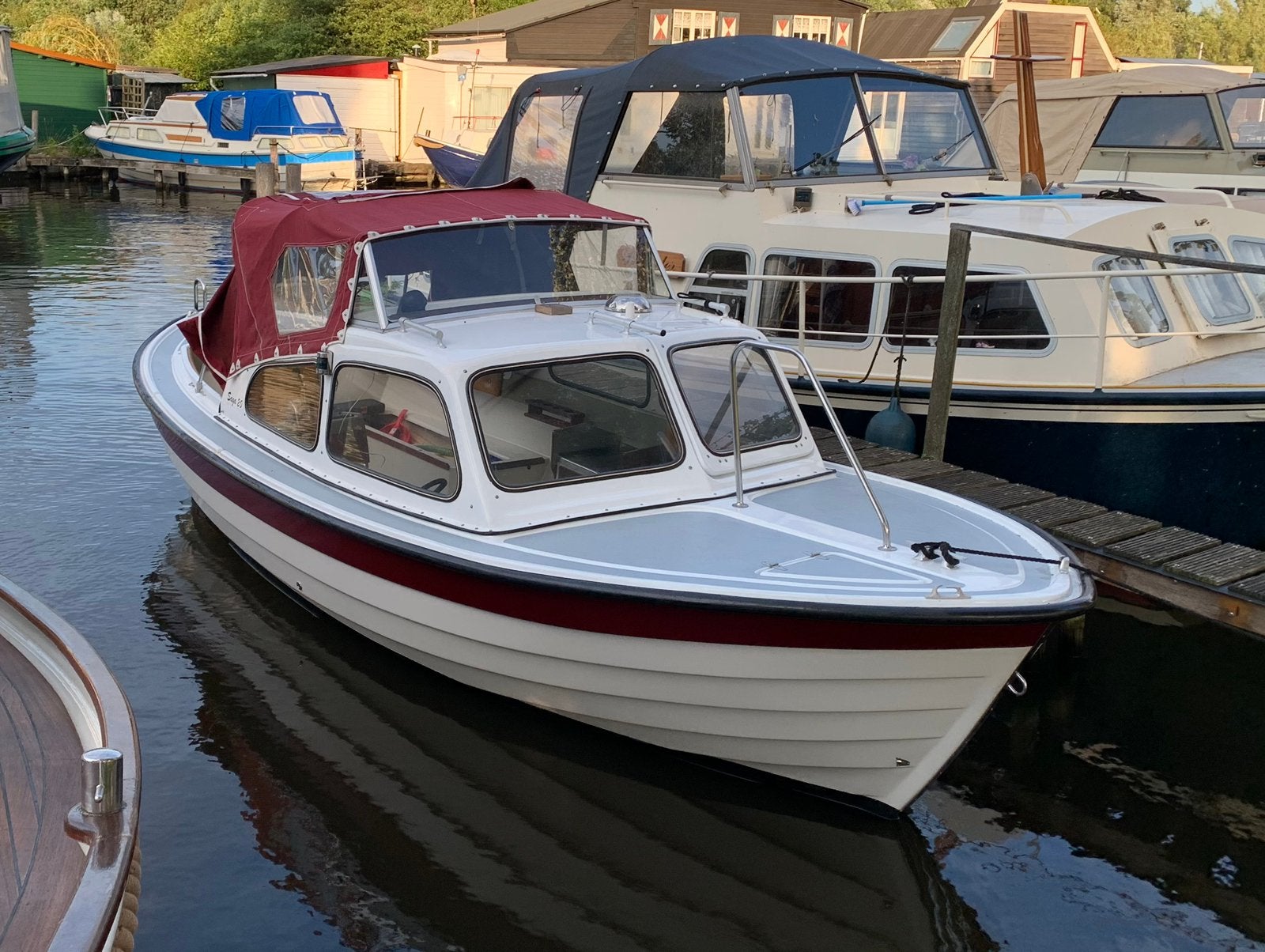 Saga 20 spitsgatter sloep, Watersport en Boten, Ophalen, 8 pk, Binnenboordmotor, Diesel