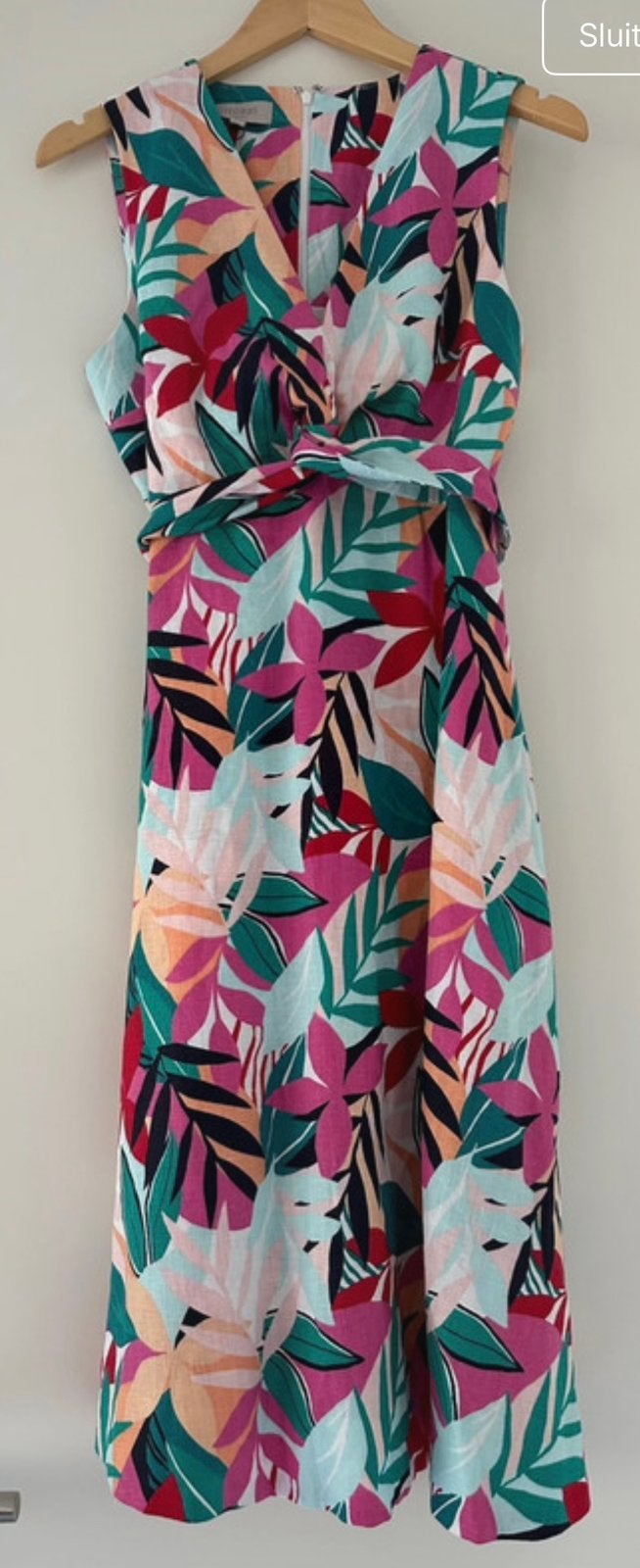Hobbs Mariella Dress - Linnen jurk - Maat 38, Kleding | Dames, Maat 38/40 (M), Meerkleurig, Nieuw, Ophalen of Verzenden