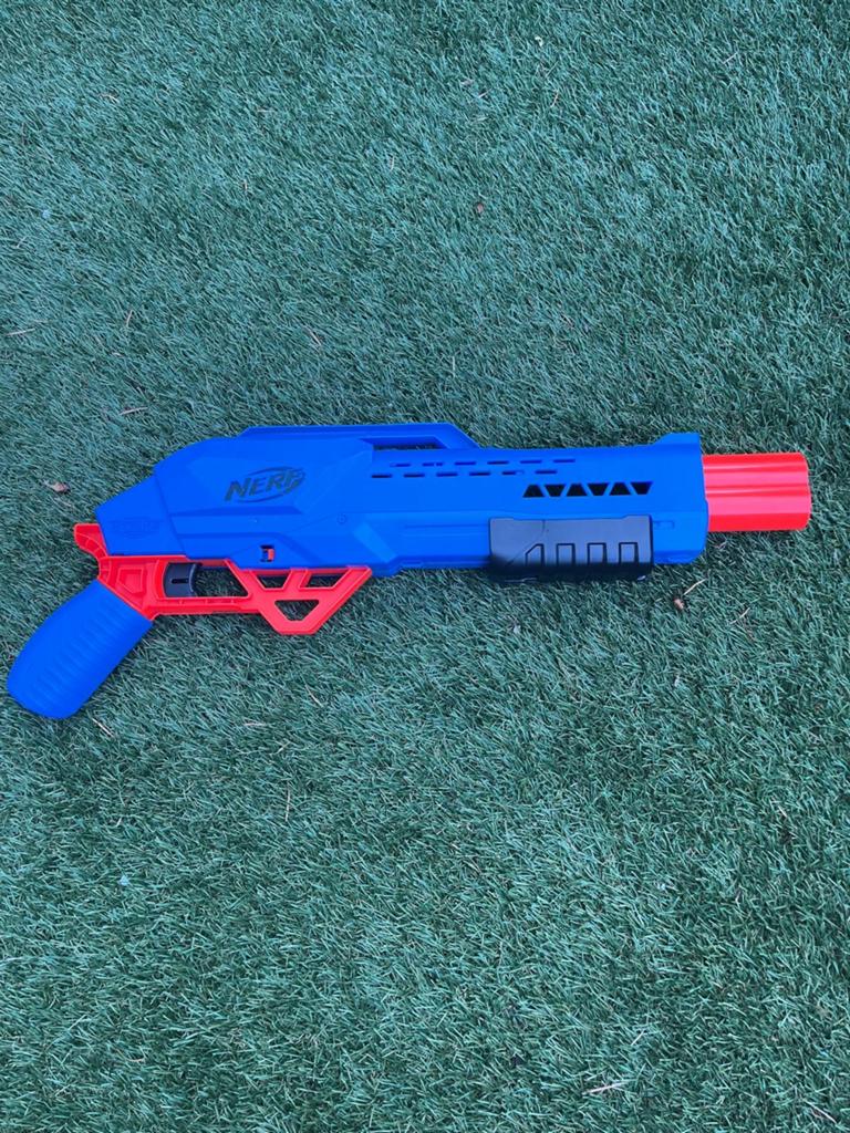 Nerf Shotgun, Kinderen en Baby's, Ophalen of Verzenden, Zo goed als nieuw, Jongen of Meisje