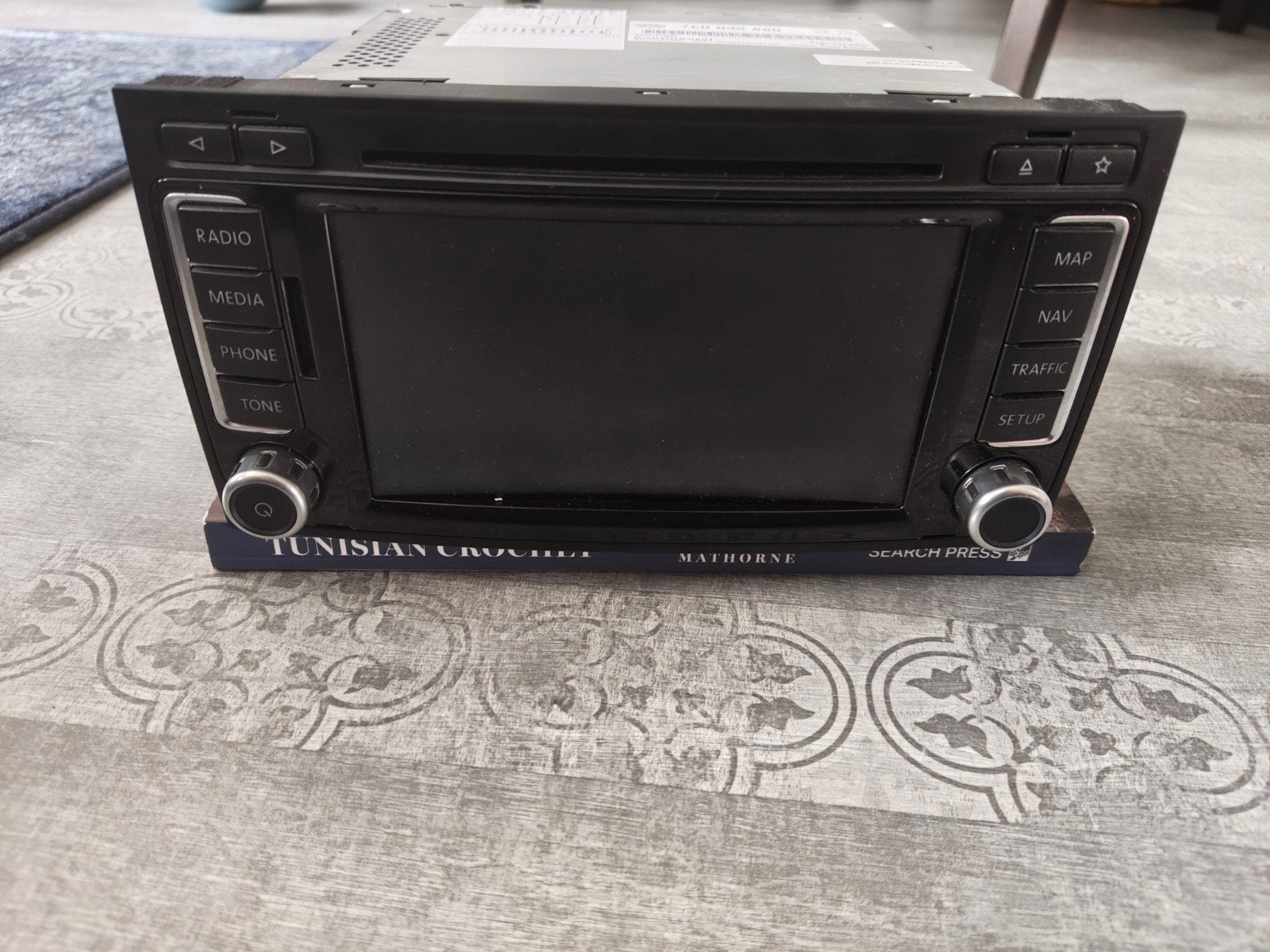 VW Continental Radio Navigatie Systeem 7E0 035 680, Ophalen of Verzenden, Gebruikt
