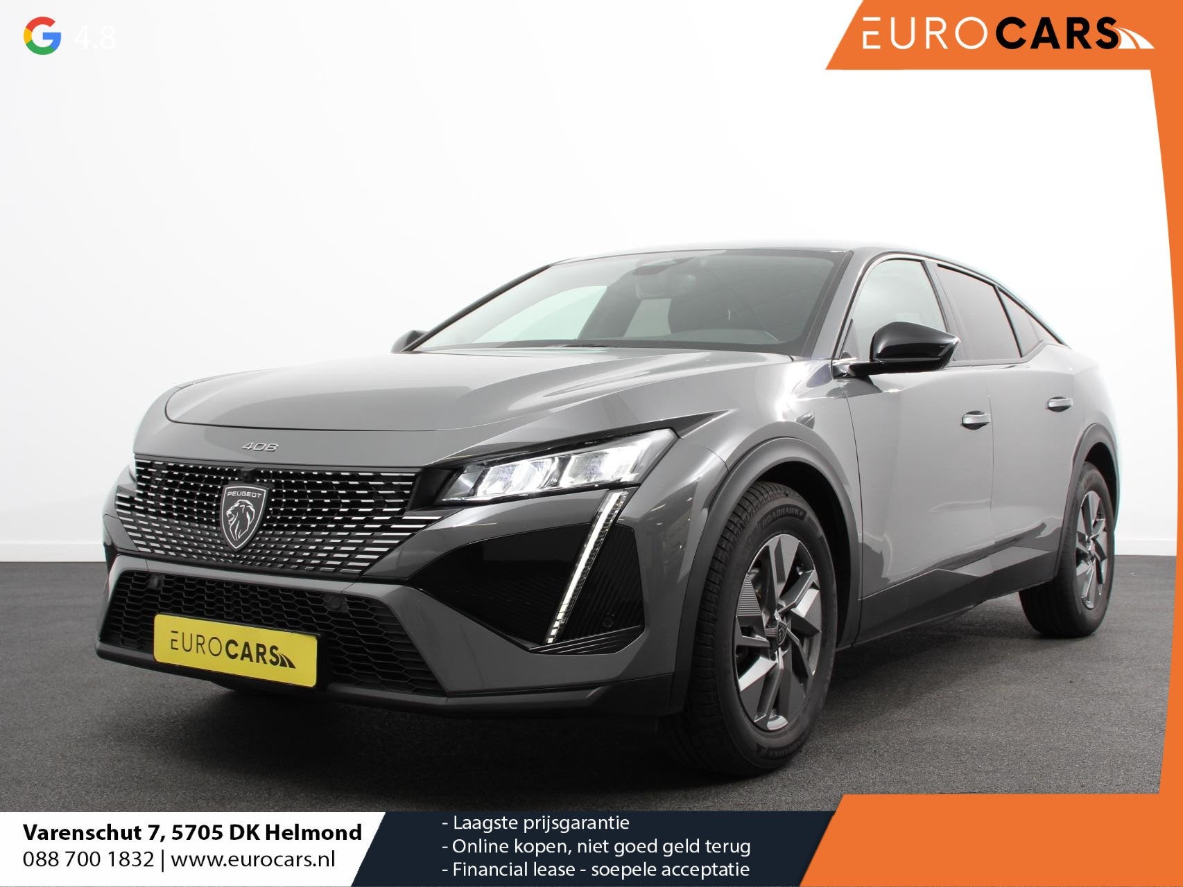 Peugeot 408 1.2 Allure Hybrid 145pk e Automaat Climate Contr, 145 pk, Gebruikt, 1199 cc, Automatische klimaatregeling