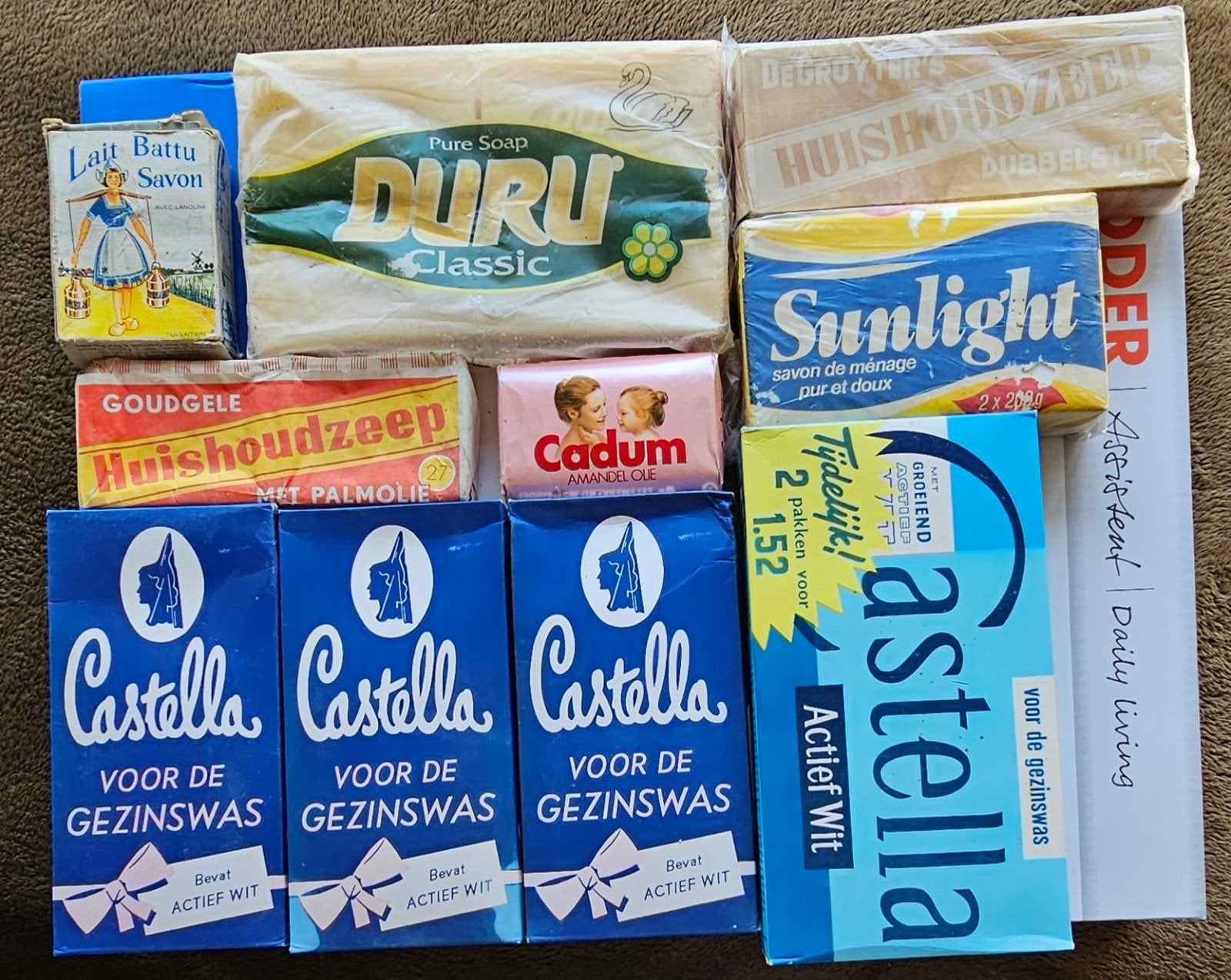 Oude wasmiddelen, o.a.Sunlight, Verzamelen, Ophalen of Verzenden, Gebruikt