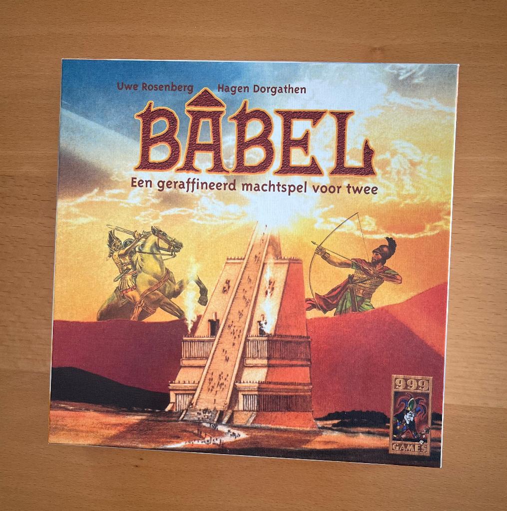 Babel, Een of twee spelers, Ophalen, Zo goed als nieuw, 999 Games