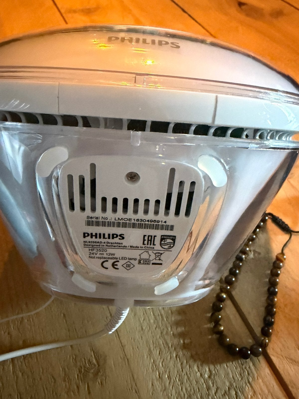 Philips wake up light, Witgoed en Apparatuur, Wekkers, Zo goed als nieuw, Ophalen of Verzenden