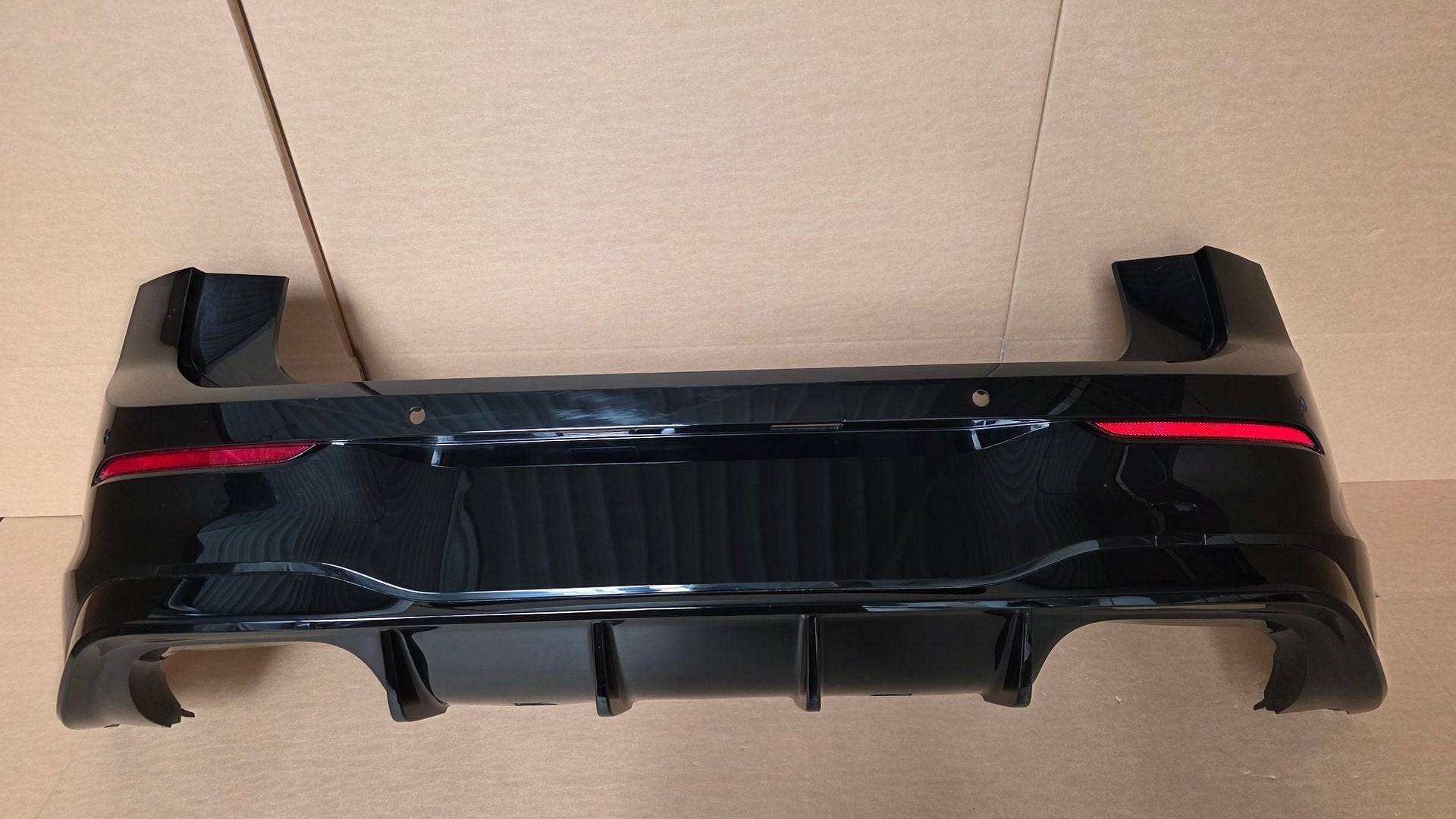 Achterbumper VW Golf 8 VIII R R20 ORIGINEEL 5H6807421B 6xPDC, Auto-onderdelen, Gebruikt, -, Volkswagen, Ophalen of Verzenden