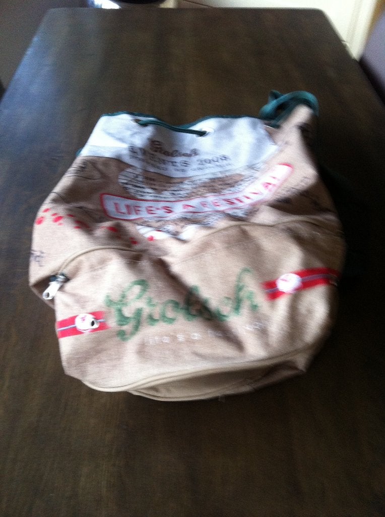 Grolsch Life is a Festival tas (Zwarte Cross, Lowlands, etc), 30 cm of meer, Overige kleuren, Minder dan 40 cm, Ophalen of Verzenden