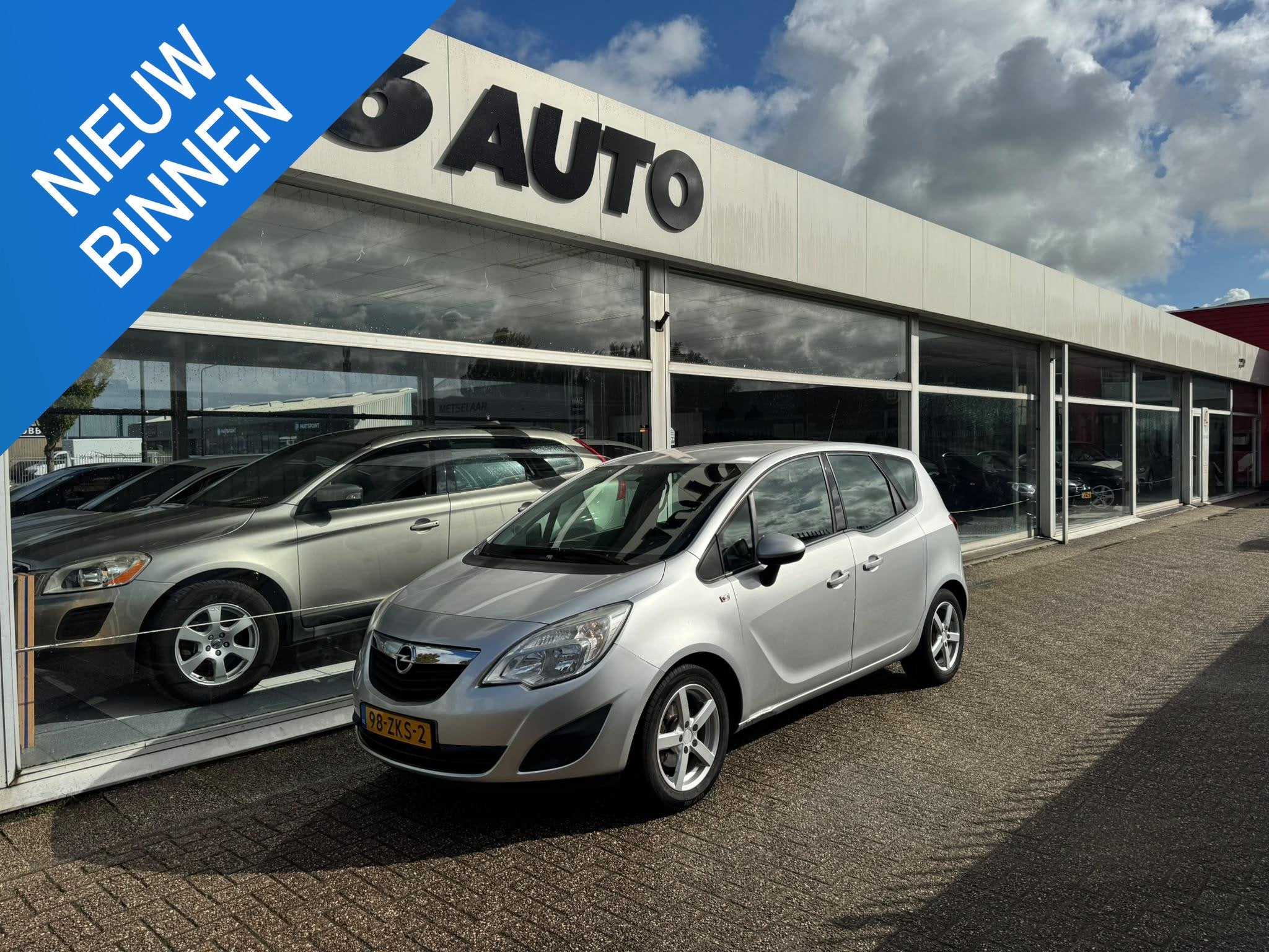Opel Meriva 1.4 Edition | Airco | Elektrische ramen | APK to, Auto's, Voorwielaandrijving, Euro 5, Gebruikt, 4 cilinders