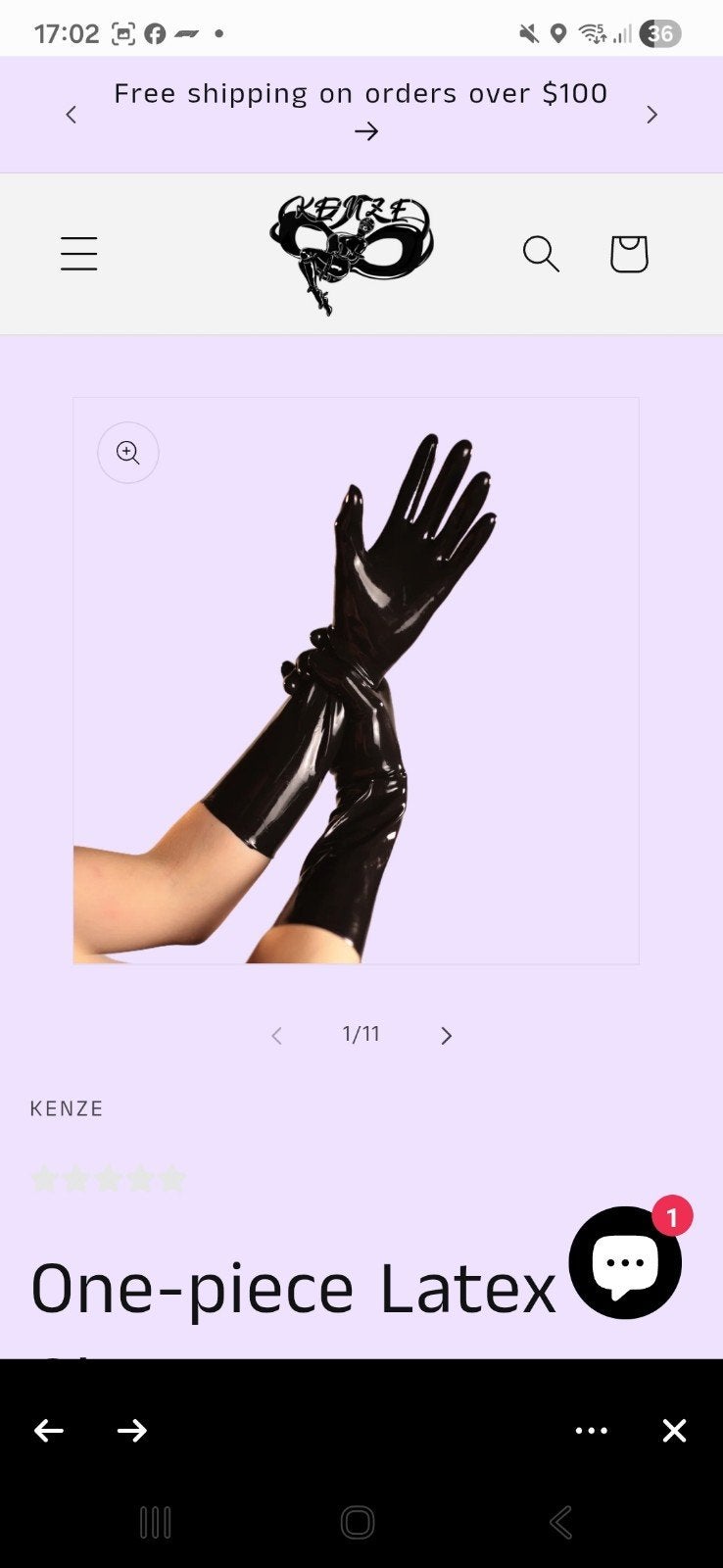 Zwarte Latex Handschoenen - Lange Mouw, Kleding | Dames, Overige Dameskleding, KENZE, Ophalen of Verzenden, Nieuw