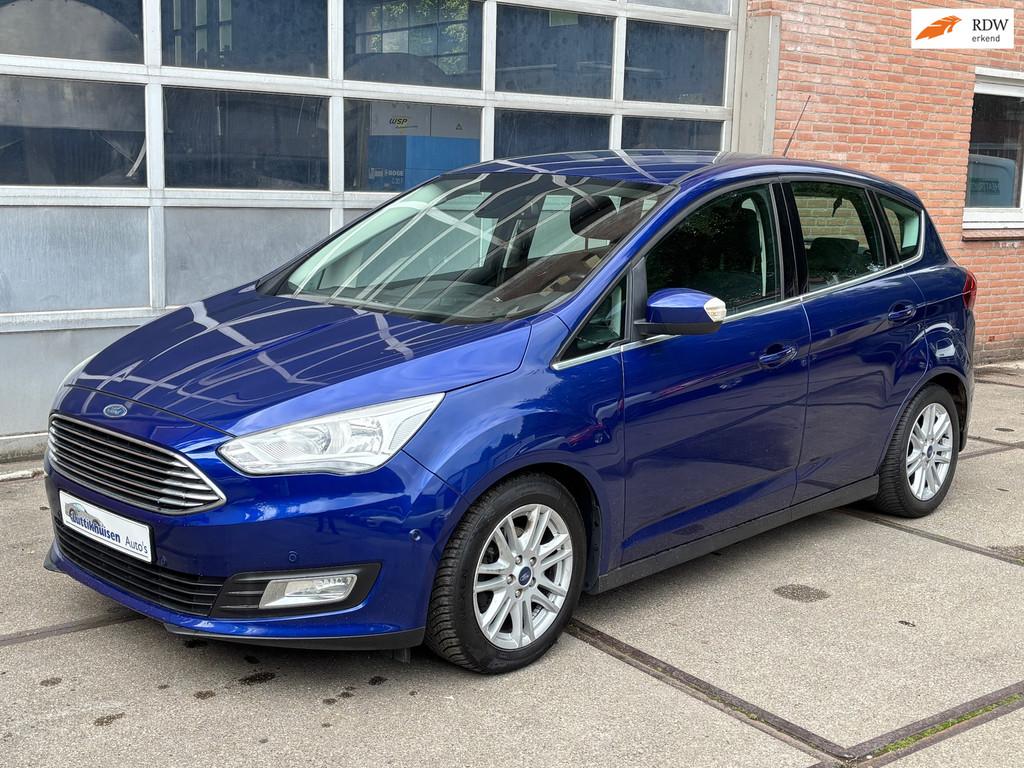 Ford C-Max 1.0 Titanium, Voorwielaandrijving, 125 pk, Gebruikt, Blauw