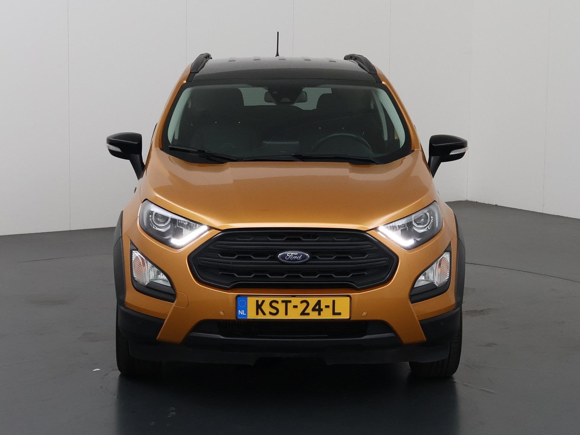 Ford EcoSport 1.0 EcoBoost Active | Navigatie | Lederen Inte, Auto's, Voorwielaandrijving, Dealer onderhouden, 125 pk, Gebruikt