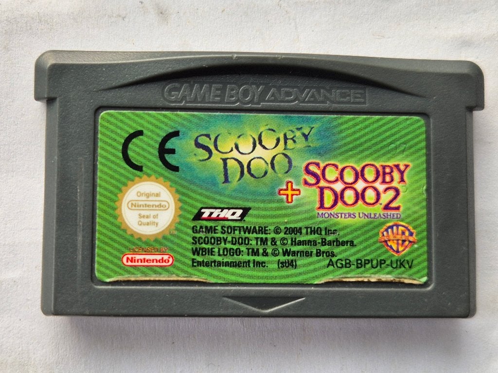 SCOOBY DOO + SCOOBY DOO 2, Gebruikt, 1 speler, Racen en Vliegen, Ophalen of Verzenden