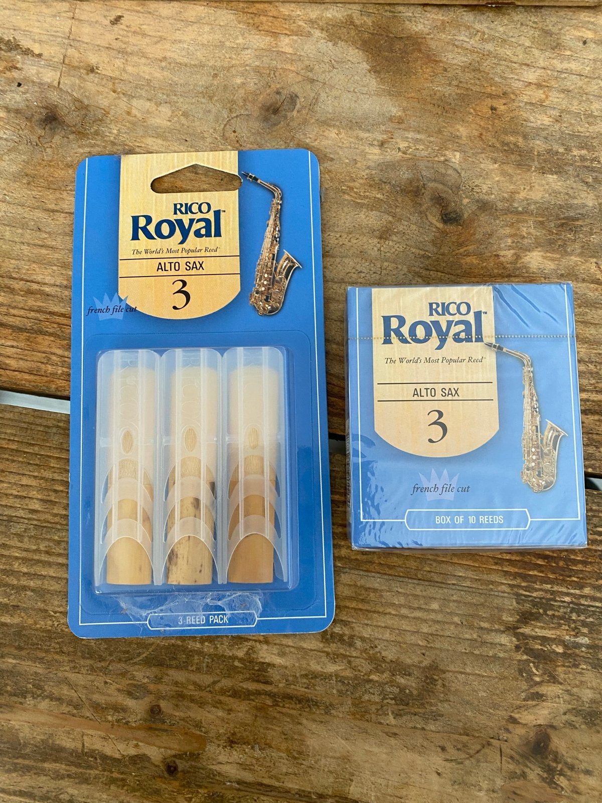 Rico Royal Alto Sax Rietjes - Maat 3 (Nieuw), Muziek en Instrumenten, Blaasinstrumenten | Saxofoons, Verzenden, ., Nieuw, Alt
