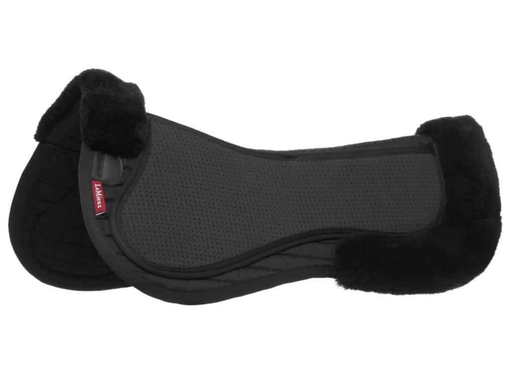 LeMieux Streamline Zadelonderlegger + inlages Zwart SALE!, Full (L), Ophalen of Verzenden, Zadelpad, Zwart