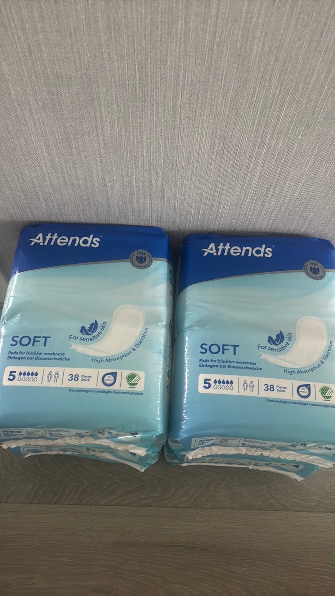 Attends incontinentie verband, Diversen, Verpleegmiddelen, Ophalen of Verzenden, Zo goed als nieuw