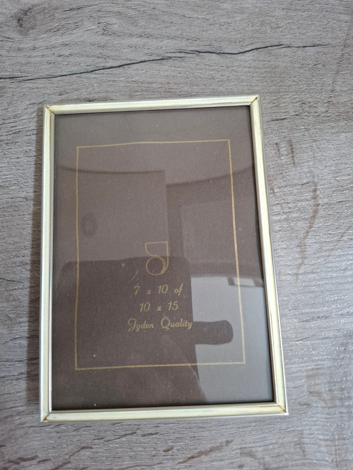 Antieke fotolijst 7x10 of 10x15 cm, Huis en Inrichting, Woonaccessoires | Lijsten, Gebruikt, Ophalen of Verzenden, Fotolijst, Met glas