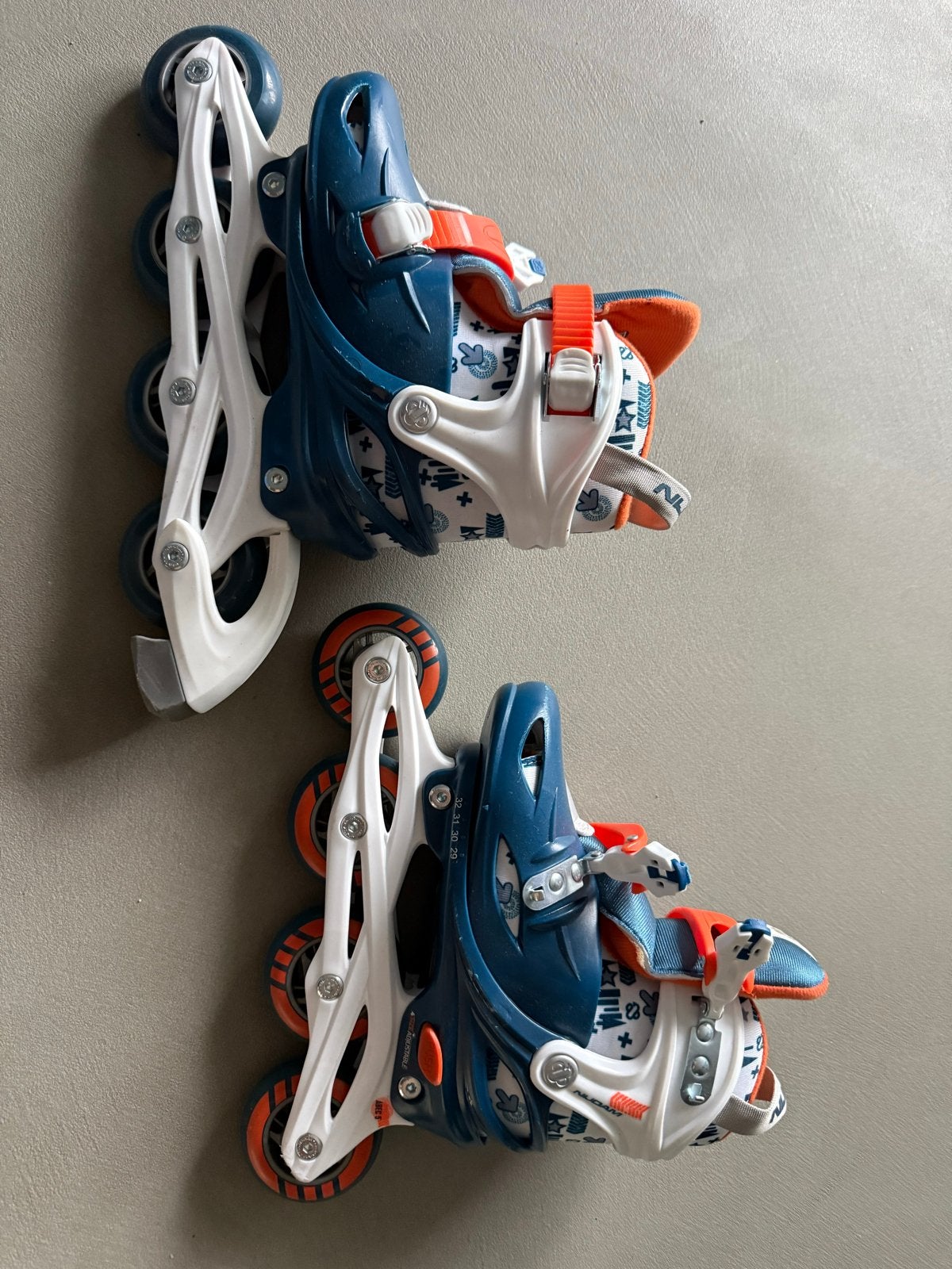 Verstelbare inline skates met helm voor kinderen 29 - 32, Ophalen, Kinderen, Inline skates 4 wielen, Verstelbaar