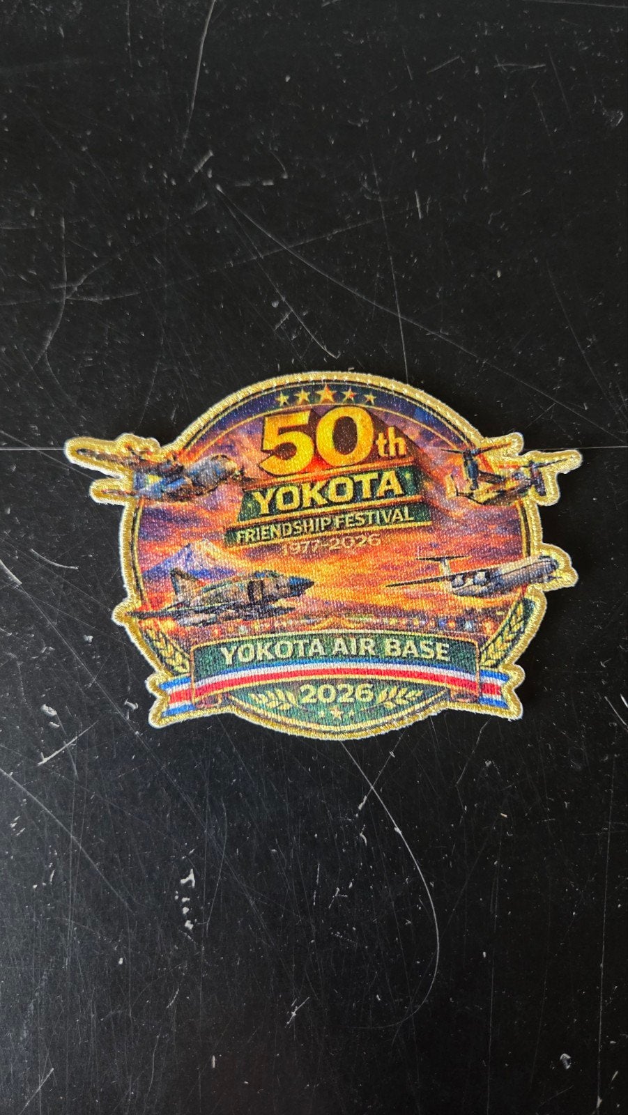 Yokota japan Patch uit Japan friend ship days 2026, Ophalen of Verzenden, Zo goed als nieuw, Patch, Badge of Embleem