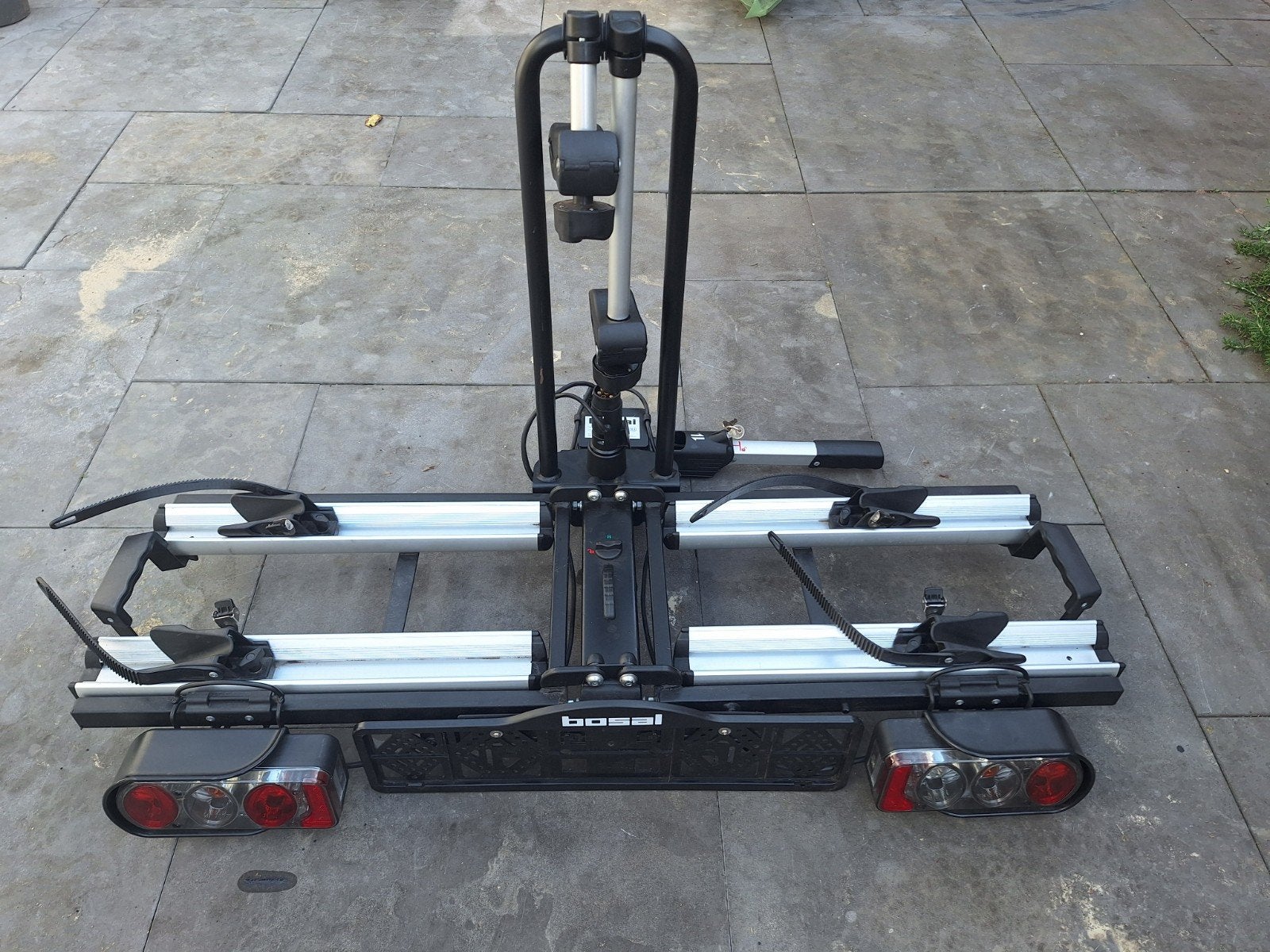 Bosal Compact fietsendrager, Ophalen, Gebruikt, 2 fietsen, Trekhaakdrager