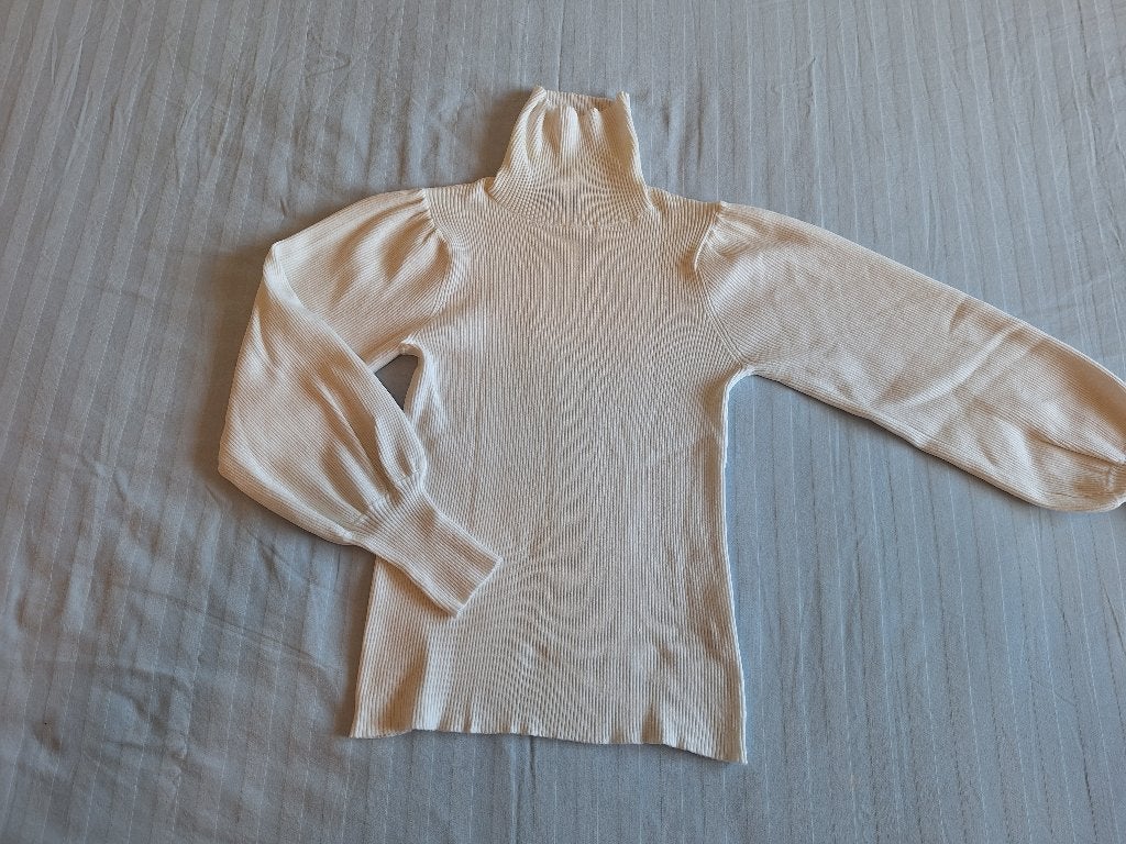 Hele mooi longsleeve/trui merk Shein maat M 38 wit, Kleding | Dames, Blouses en Tunieken, Maat 38/40 (M), Wit, Ophalen of Verzenden