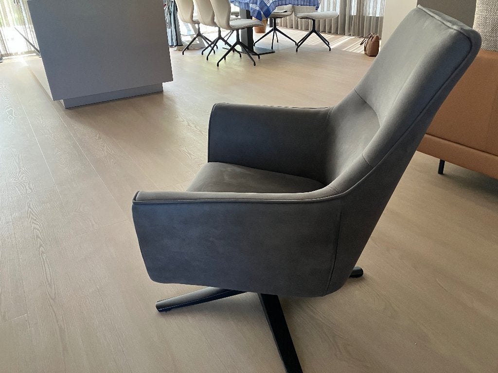 Draaifauteuil, Huis en Inrichting, Fauteuils, Ophalen, Zo goed als nieuw, 75 tot 100 cm, 50 tot 75 cm