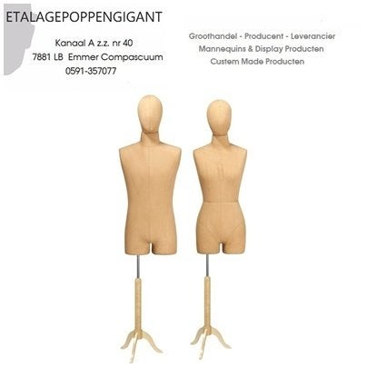 Luxe Vintage Paspoppen met Egg hoofd Div. Modellen Nieuw EPG, Trouwjurk, Overige kleuren, Nieuw, Ophalen of Verzenden