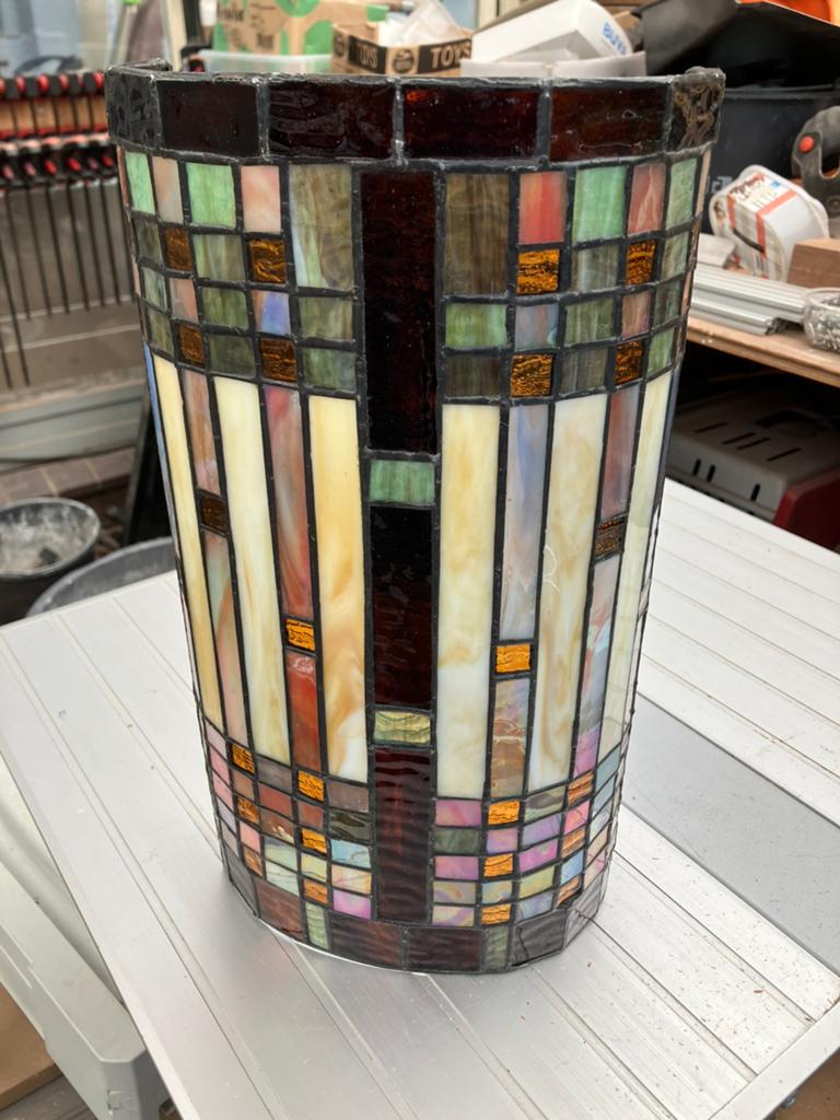Laamp, Overige kleuren, Ophalen of Verzenden, Minder dan 50 cm, Glas
