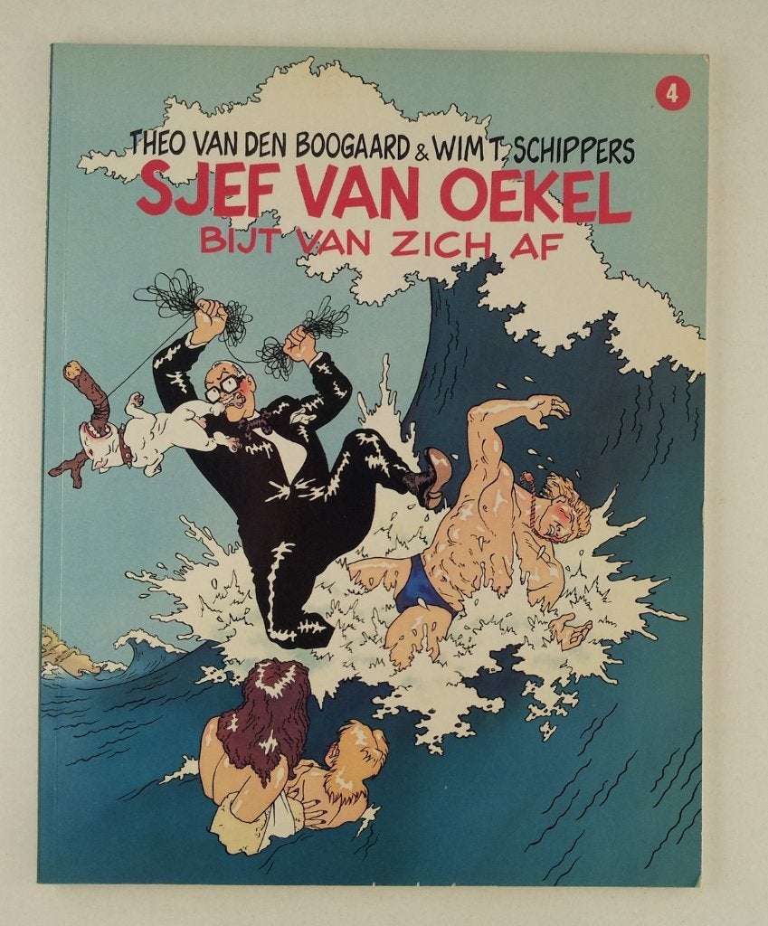 Boogaard, Theo van den - Sjef van Oekel bijt van zich af 4, Boeken, Eén stripboek, Verzenden, Gelezen