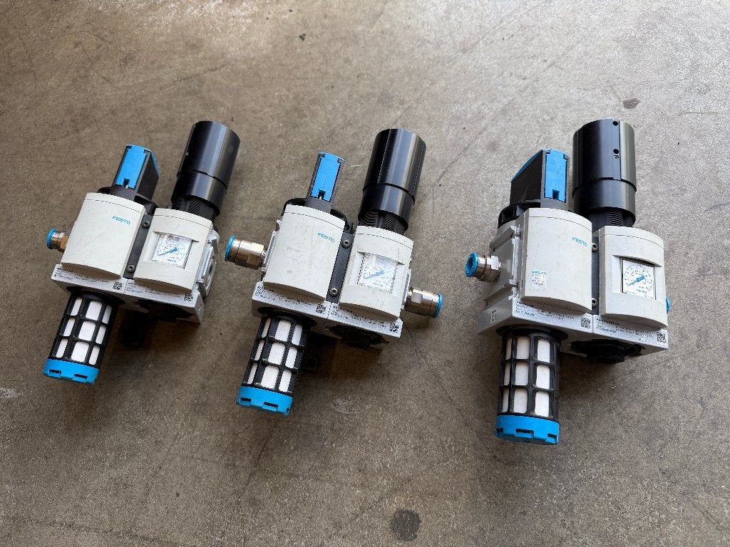Festo luchtverzorgingsunit MS6 handkraan drukreduceer, Ophalen of Verzenden, Gebruikt, 800 liter/min of meer, 6 tot 10 bar