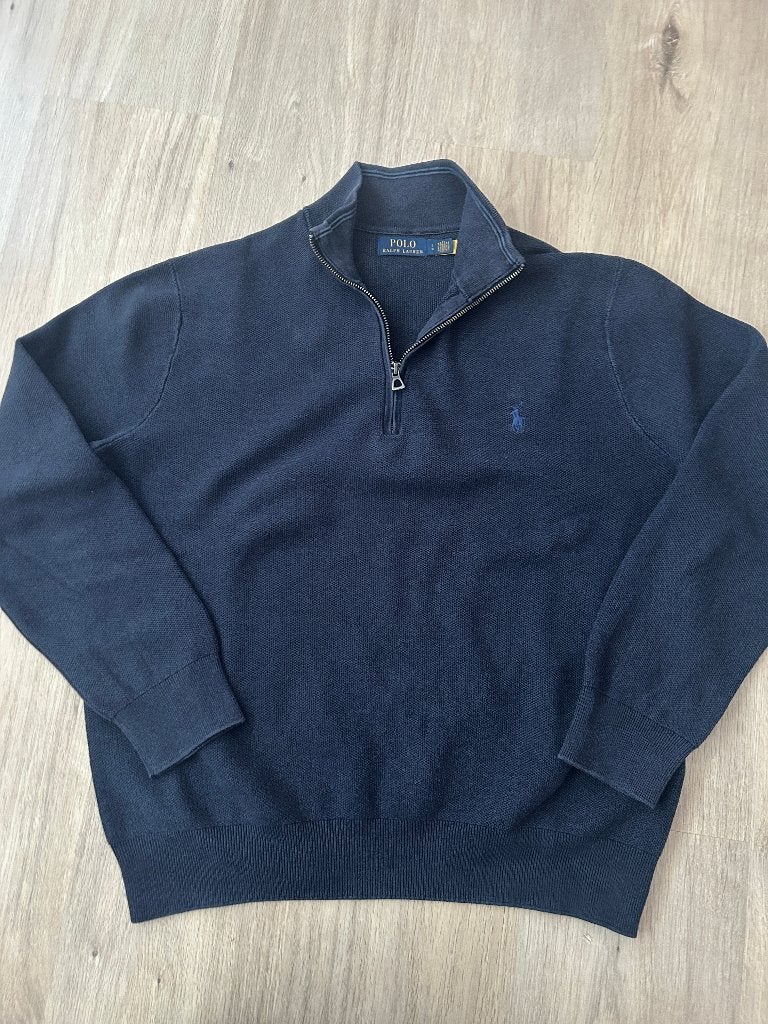 Ralph Lauren Zipper, Maat 52/54 (L), Blauw, Ralph Lauren, Ophalen of Verzenden
