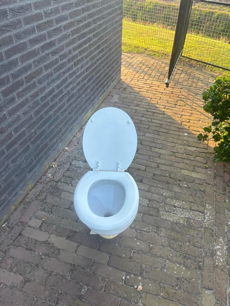 Boot toilet, Doe-het-zelf en Verbouw, Sanitair, Ophalen, Gebruikt, Toilet