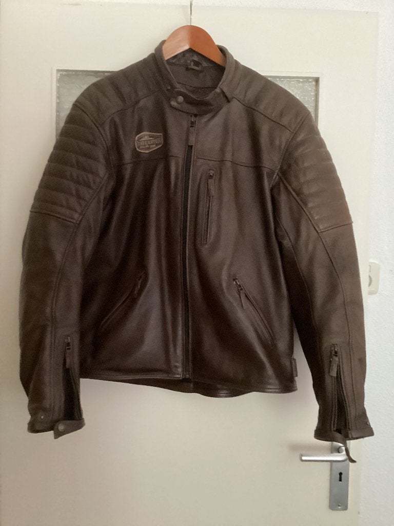 Leren Motorjas maat 58, Ophalen, Jas | textiel, Heren, Grand Canyon