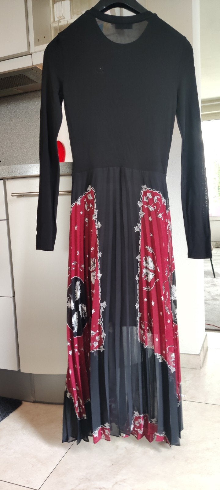 Sandro jurk maat 34 als nieuw € 249, Ophalen of Verzenden, Zo goed als nieuw, Maat 34 (XS) of kleiner, Onder de knie