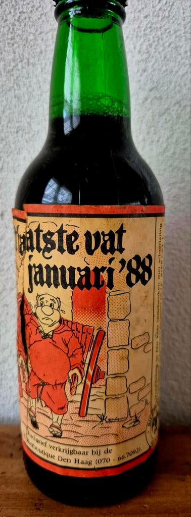 Verzamelaar;Bierbrouwerij ALKMAAR Het laatste vat 1988 fles, Ophalen of Verzenden, Zo goed als nieuw, Flesje(s), Overige merken