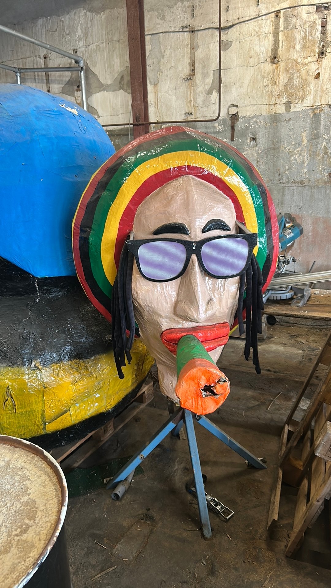Bob marley carnaval pop en andere poppen, Ophalen of Verzenden