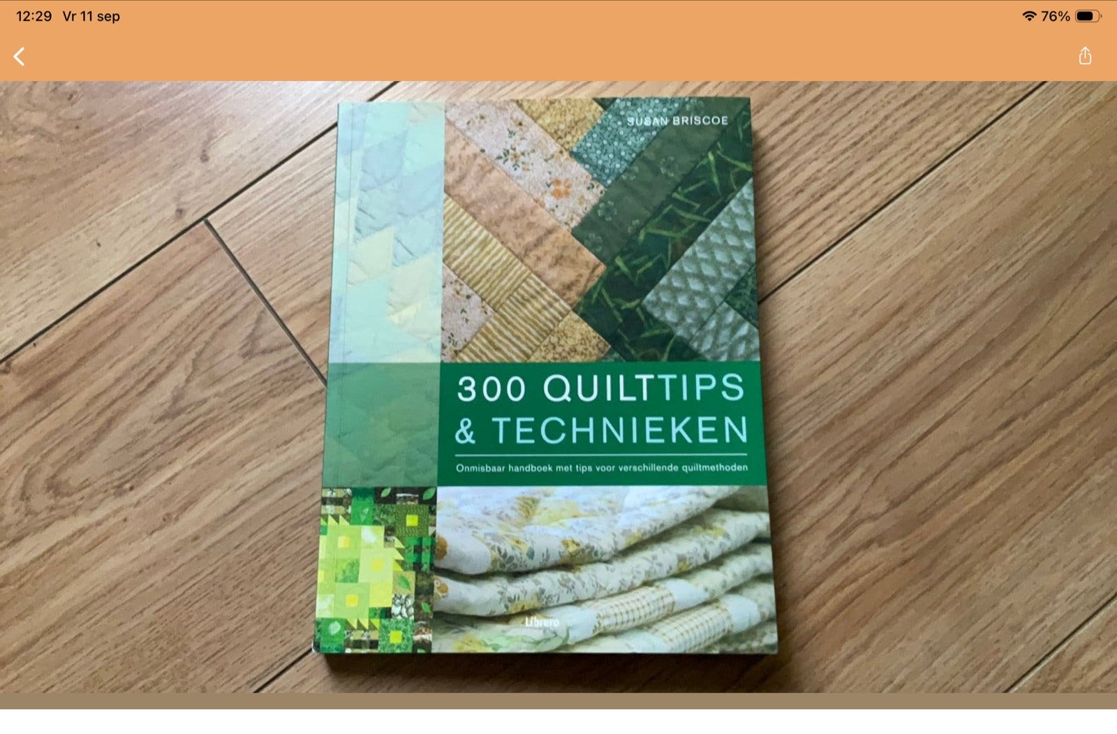 300 Quilttips & Technieken - Handboek voor quilten, Ophalen of Verzenden, Zo goed als nieuw, Borduren en Naaien