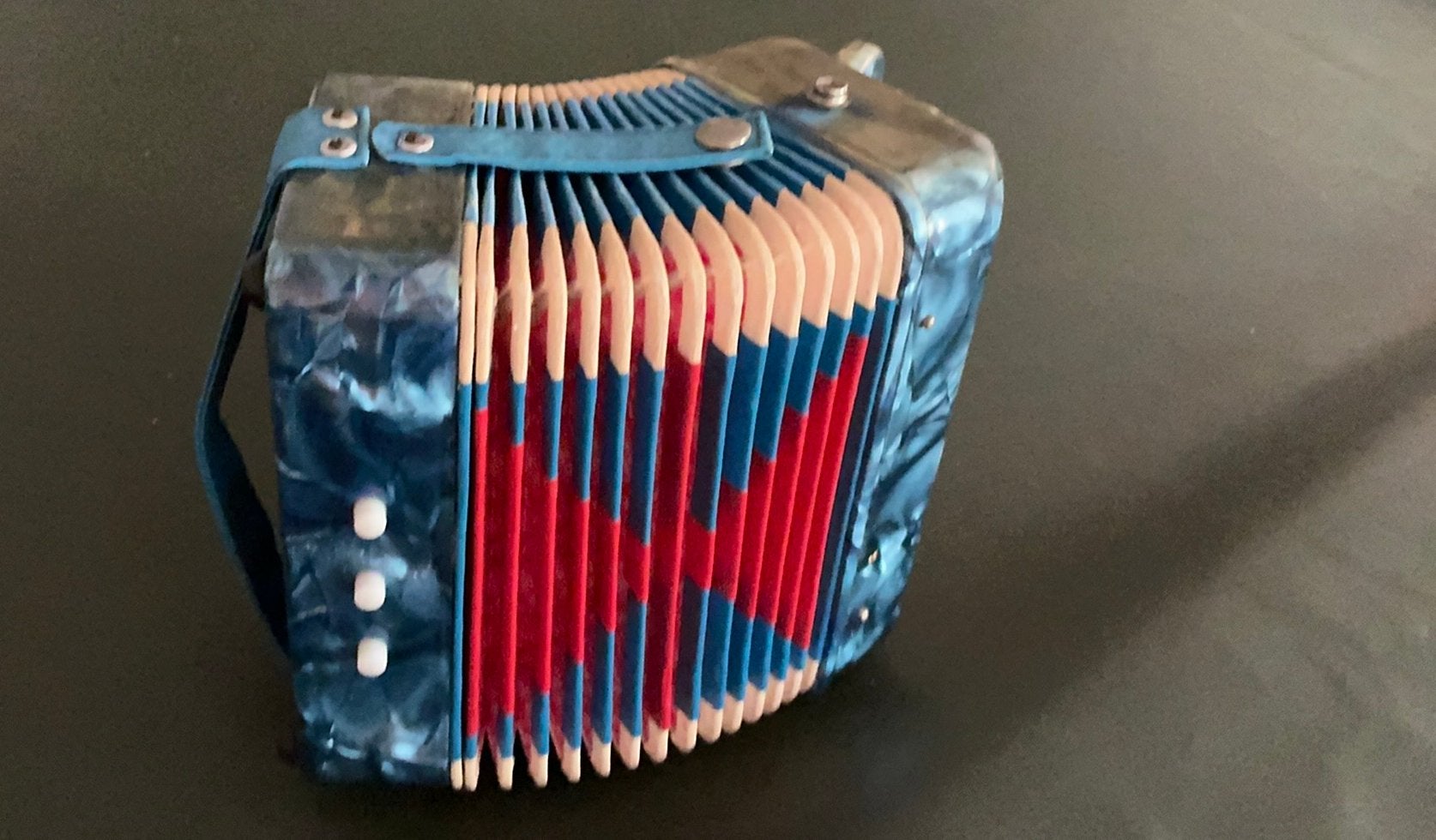 Kinder accordeon, Muziek en Instrumenten, Ophalen of Verzenden, Gebruikt, Overige formaten, Overige merken