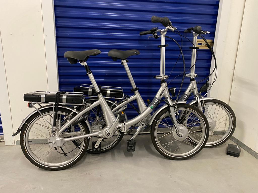 Beixo elelktrische vouwfietsen (Als nieuw), Ophalen, Versnellingen, Zo goed als nieuw, Totaal opvouwbaar