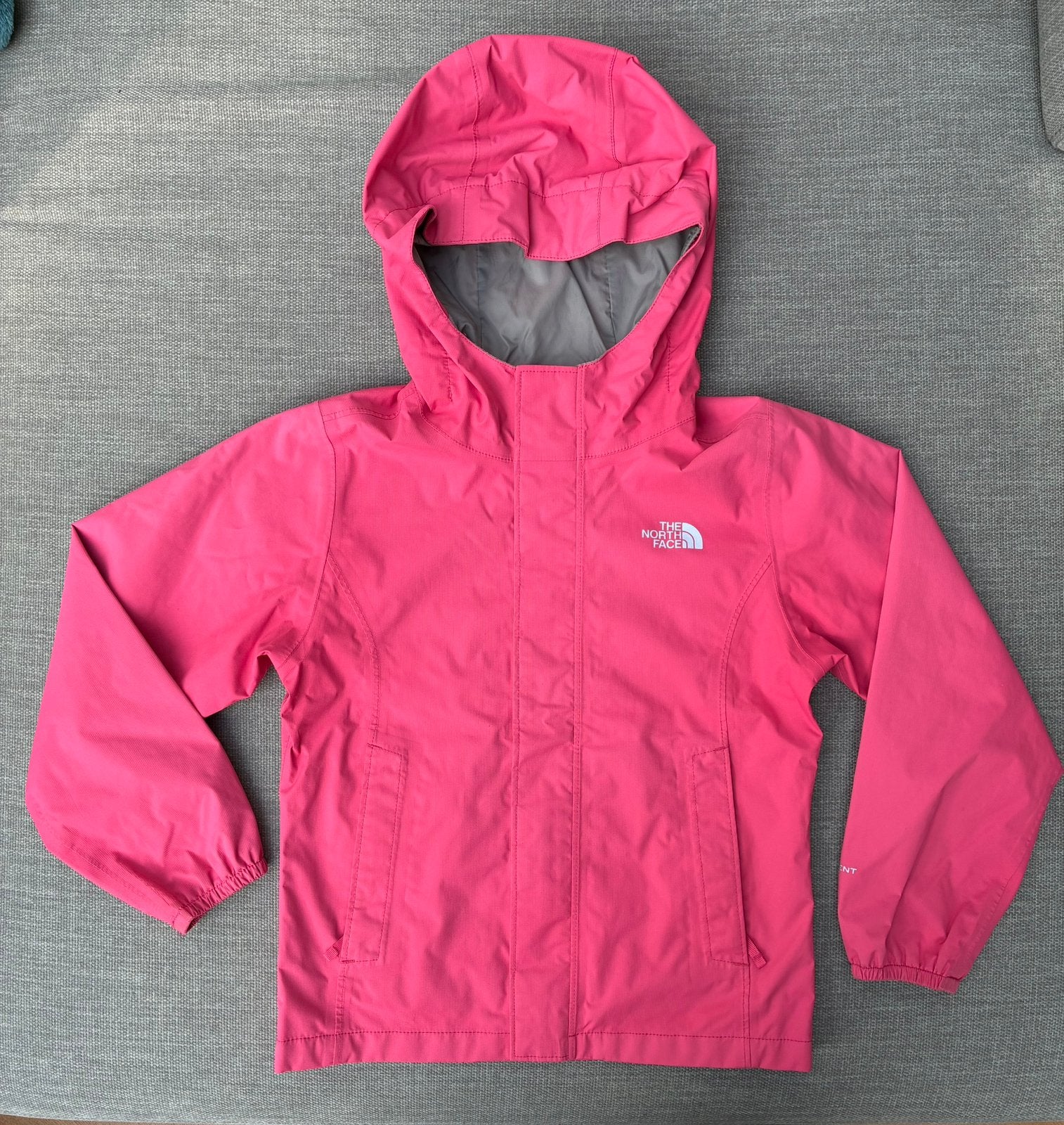 The North Face, Zipline-regenjas, XS, mt 117 - 119, Ophalen of Verzenden, Gebruikt, Meisje